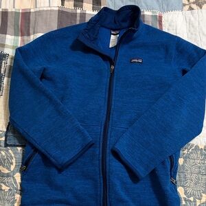 Patagonia Royal Blue Full-Zip Fleece Jacket